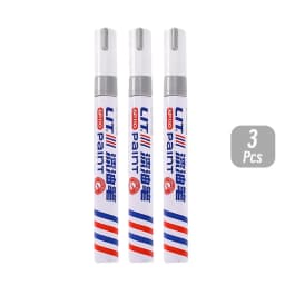 3mm 10p Colorful 8 Colors Permanent Paint Marker Waterproof White Markers tire tread rubber fabric Paint metal Paint Marker Pens