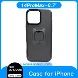 Twsit Lock Phone Case Holder MotorCycle Bicycle iPhone case Quick Lock Fit for Quad System Phone Mount/Holder 14 15 16 Pro Max