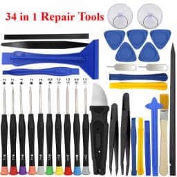 34/15 in 1 Precision Screwdriver Repair Tool Set for Mobile Phone Tablet Laptop Computer Electronics Maintenance Disassembly Kit