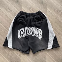 Patchwork Red Black Glo Gang The Glory Pants Men Women Trousers Jogger Drawstring Sweatpants