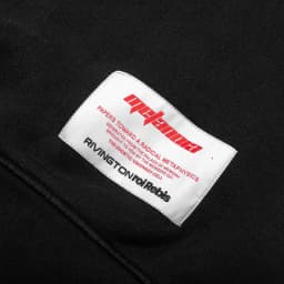 RIVINGTON Roi Ret RRR 123 White Print Embroidery Patch Label Sweatshirts Men Women High Quality Loose Black Sweatshirts Hoodie