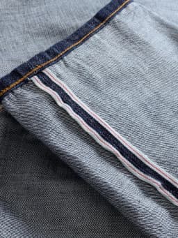 16oz Heavyweight Red Selvedge Denim Jeans for Men High Quality Loose Straight Pants One Wash Autumn Casual 100% Cotton Y2K