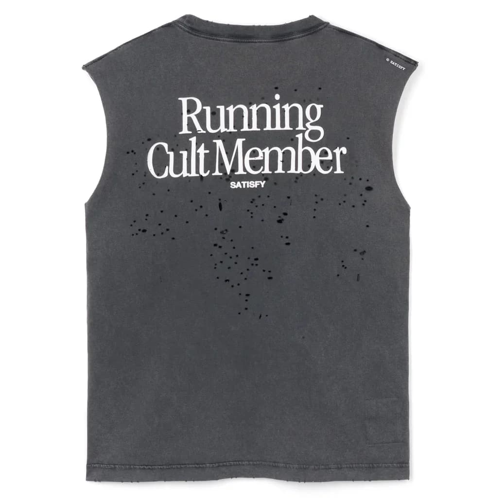 Satisfy running loose casual sports cotton Vest