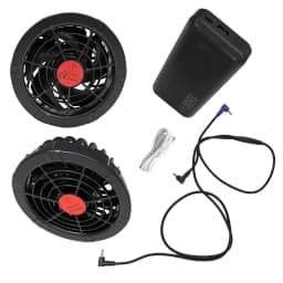 Same Day Delivery Air Conditioning Clothes Clothing Summer Cooling Fan Clothing Fan Cooling Men Charging Outdoor Welder Hot Site Workwear12V