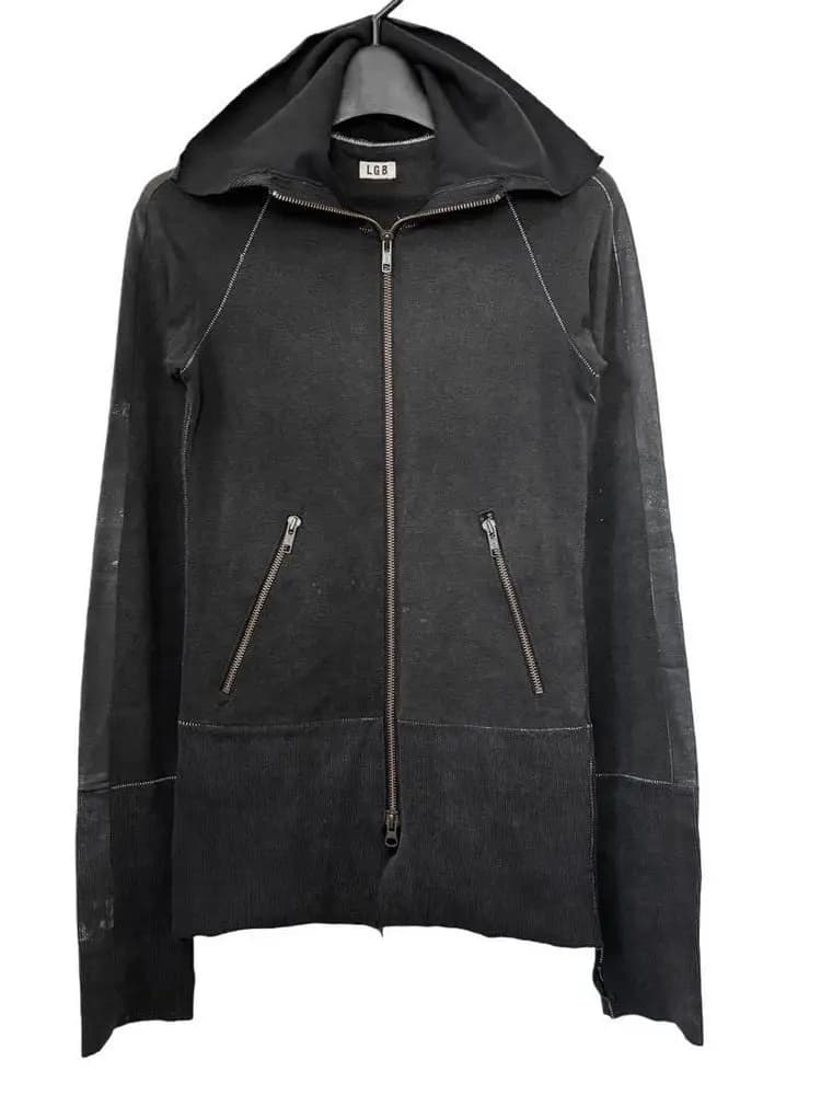 LGB 00s long sleeves sweat visual department old semi turtleneck jacket