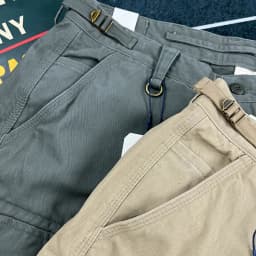 Men's Heavyweight 100% Cotton American Vintage Washed Cargo Shorts Summer Japanese Streetwear Multi-Pocket Mid-Length Workwear