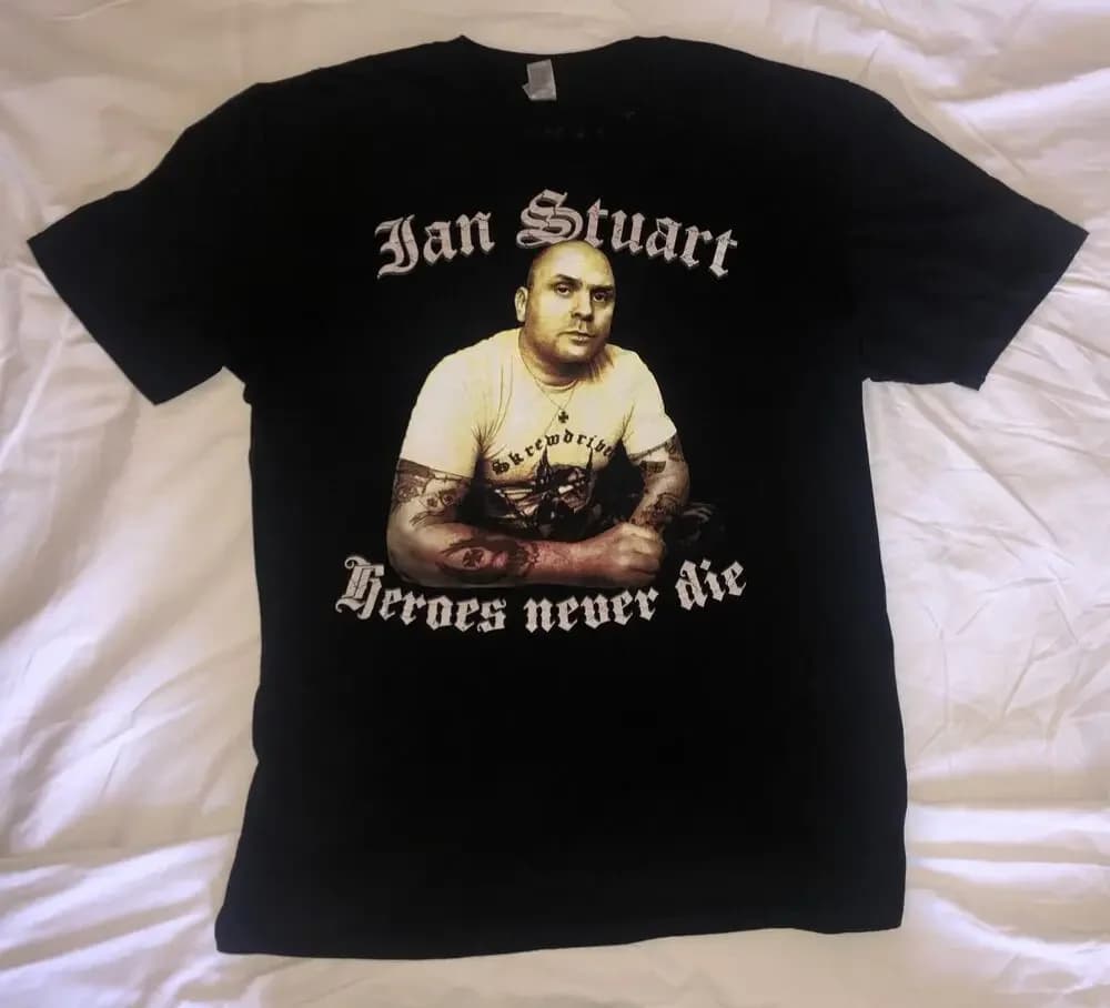 ISD shirt L size Rock O Rama Rebelles Europeens No Remorse Rare ROR