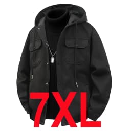 Large Size Men's Oversized Jacket Hooded Spring Coats Male Autumn Sporting Casual Hoodie Big Plus Outerwear 100kg 150kg 200kg