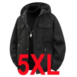 Large Size Men's Oversized Jacket Hooded Spring Coats Male Autumn Sporting Casual Hoodie Big Plus Outerwear 100kg 150kg 200kg