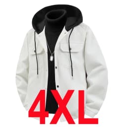Large Size Men's Oversized Jacket Hooded Spring Coats Male Autumn Sporting Casual Hoodie Big Plus Outerwear 100kg 150kg 200kg