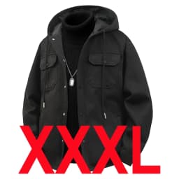 Large Size Men's Oversized Jacket Hooded Spring Coats Male Autumn Sporting Casual Hoodie Big Plus Outerwear 100kg 150kg 200kg