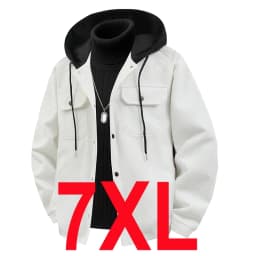 Large Size Men's Oversized Jacket Hooded Spring Coats Male Autumn Sporting Casual Hoodie Big Plus Outerwear 100kg 150kg 200kg