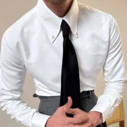 2024 Spring Men Long Sleeve Solid Color Shirt Business Slim Fit Office Men Dress Shirt Social Club Outfits Camiseta Masculina