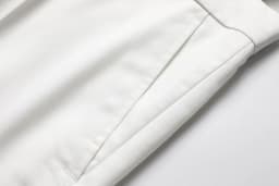 Men's Three-Piece White Suit, Anti-Wrinkle, No-Iron, Anti-Stick Fur Business Formal Suit, Four-Season Workplace Work Clothing Dr
