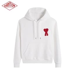 NEW HOT 2026 Hoodie New Heavy duty Letter Embroidered Men's and Women's Casual Hoodie Cotton Top