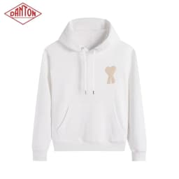 NEW HOT 2026 Hoodie New Heavy duty Letter Embroidered Men's and Women's Casual Hoodie Cotton Top