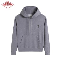 NEW HOT 2026 Hoodie New Heavy duty Letter Embroidered Men's and Women's Casual Hoodie Cotton Top