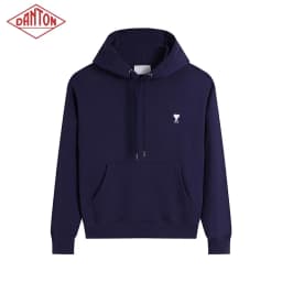 NEW HOT 2026 Hoodie New Heavy duty Letter Embroidered Men's and Women's Casual Hoodie Cotton Top