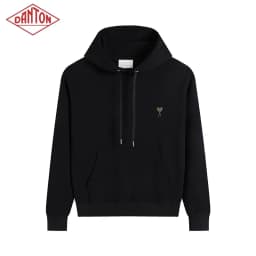 NEW HOT 2026 Hoodie New Heavy duty Letter Embroidered Men's and Women's Casual Hoodie Cotton Top