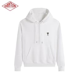 NEW HOT 2026 Hoodie New Heavy duty Letter Embroidered Men's and Women's Casual Hoodie Cotton Top