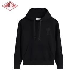 NEW HOT 2026 Hoodie New Heavy duty Letter Embroidered Men's and Women's Casual Hoodie Cotton Top