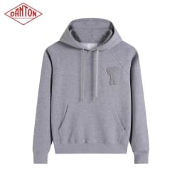 NEW HOT 2026 Hoodie New Heavy duty Letter Embroidered Men's and Women's Casual Hoodie Cotton Top