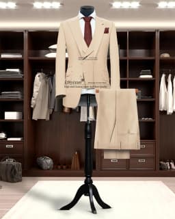 Fashion Man Suit for Wedding Slim Peaked Lapel Multiple Button Customized Business Office Men 2 Piece Set Groom Tuxedo Outfit