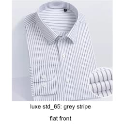 Luxury Dress Shirts For Men 100s 2-ply High Quality 100% Cotton Business Shirt Men Clothing Wrinkle Free Mens Shirts Christmas