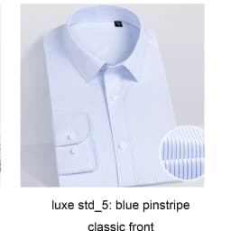 Luxury Dress Shirts For Men 100s 2-ply High Quality 100% Cotton Business Shirt Men Clothing Wrinkle Free Mens Shirts Christmas