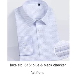 Luxury Dress Shirts For Men 100s 2-ply High Quality 100% Cotton Business Shirt Men Clothing Wrinkle Free Mens Shirts Christmas