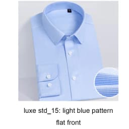Luxury Dress Shirts For Men 100s 2-ply High Quality 100% Cotton Business Shirt Men Clothing Wrinkle Free Mens Shirts Christmas
