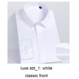 Luxury Dress Shirts For Men 100s 2-ply High Quality 100% Cotton Business Shirt Men Clothing Wrinkle Free Mens Shirts Christmas