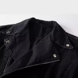 Coat Men Denim Coats Turn Down Collar Jackets Zipper Full Sleeve Vintage Washed Diatressed Y2k Streetwear Casual Spliced Jacket