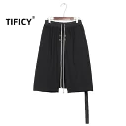 Summer High Street Shorts Dark Punched Chicken Eye Loose RO Hanging Crotch Five Part Pants Men's Casual Harem Pants