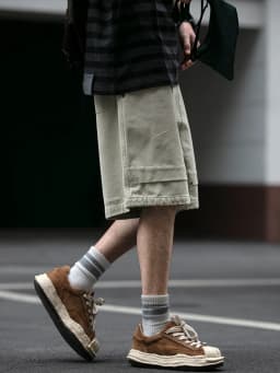 Summer Japanese Streetwear High Quality Cargo Shorts For Men Clothing Y2k Harajuku Casual Cotton Basketball Pants Korean Shorts