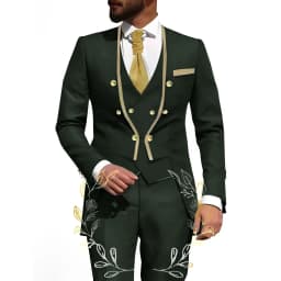 White Men Suits 3 Piece Jacket Pants Vest Male Clothing Tailcoat No Lapel Wedding Tuxedos Outfits Custom Made Clothing