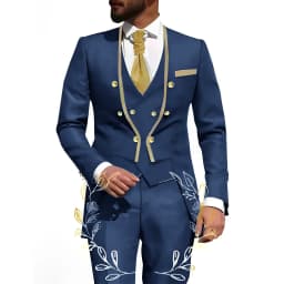 White Men Suits 3 Piece Jacket Pants Vest Male Clothing Tailcoat No Lapel Wedding Tuxedos Outfits Custom Made Clothing