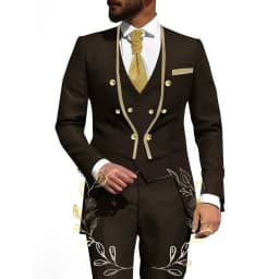 White Men Suits 3 Piece Jacket Pants Vest Male Clothing Tailcoat No Lapel Wedding Tuxedos Outfits Custom Made Clothing