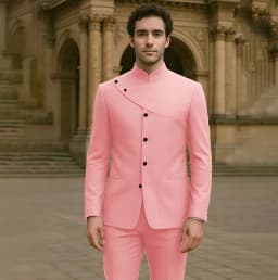 Charming Men's Suits Customized High Fashion Single-breasted Two Pieces (Jacket+Pants) Male Smart Casual Simple Straight Set