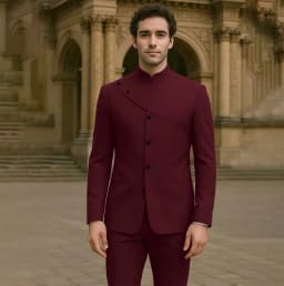 Charming Men's Suits Customized High Fashion Single-breasted Two Pieces (Jacket+Pants) Male Smart Casual Simple Straight Set