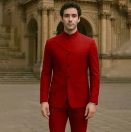 Charming Men's Suits Customized High Fashion Single-breasted Two Pieces (Jacket+Pants) Male Smart Casual Simple Straight Set