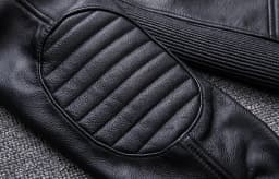 New Motorcycle Style Men's Cowhide Genuine Leather Clothes,Fashion Black Motor Biker Jacket Cool Leather Coat Plus Size 5XL