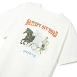 Satisfy MothTech Vintage Old Printed Crew Neck Short Sleeve Loose Casual Sports Running T-Shirt