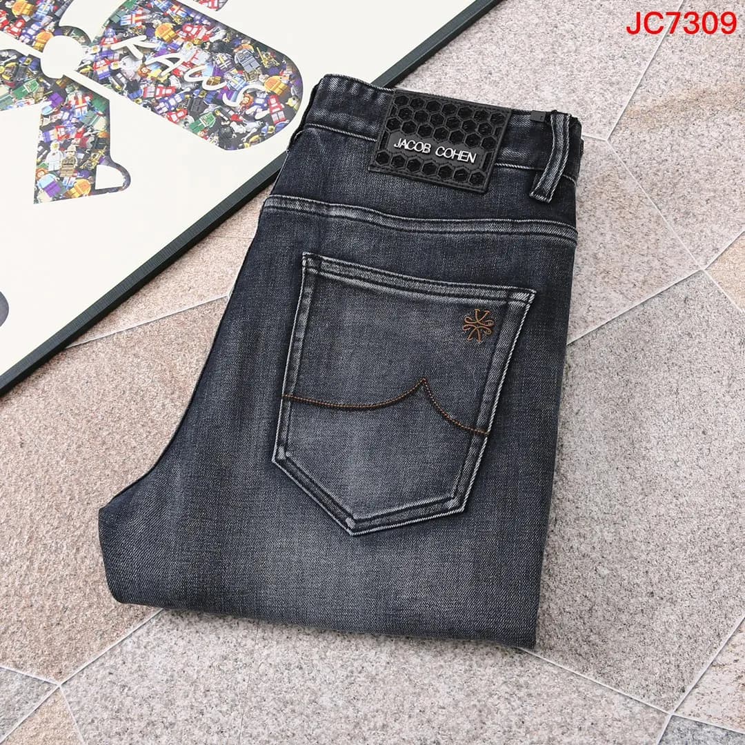 SIJITONGDA2025 Spring/Summer black and gray washed denim pants29-42