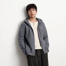 Semir Jacket Men Anti-Static Fleece Knit 2025 Winter New Hooded Top Patchwork Outdoor Trendy Men's Clothing