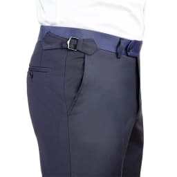 Custom Made Black/White Pants Straight-Fit Trousers Mens/Bridegroom/Best Man Wedding/Evening Plain Front Pant KZ11