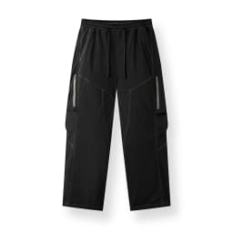 Semir Men Pants Cool Color Block Loose Wide Leg Casual Long Pants 2026 Summer Trendy Style