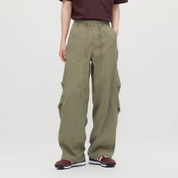 Semir Men Pants Cool Color Block Loose Wide Leg Casual Long Pants 2026 Summer Trendy Style