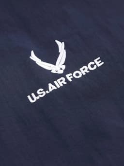 US Air Force Training Suit and Trackpants Set, Men's Nylon Waterproof Reflective Sports Jacket and Pants for Spring and Autumn
