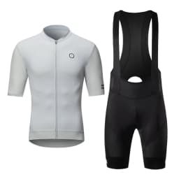 ZRSE Men's Cycling Vest Bib Shorts Set Summer Breathable Quick Dry Slim Fit Short Sleeve for Gym Outdoor Running Road Bike MTB